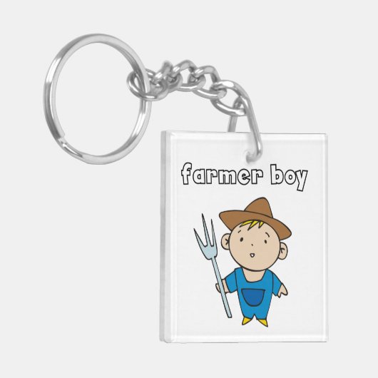 Bauer Boy Schlüsselanhänger (Vorderseite links)