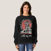 Bauer Buchwürmer Niedliches Zuchttierbuch Sweatshirt (Vorne ganz)