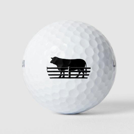 Bauer Bull Golf Balls Golfball (Vorderseite)