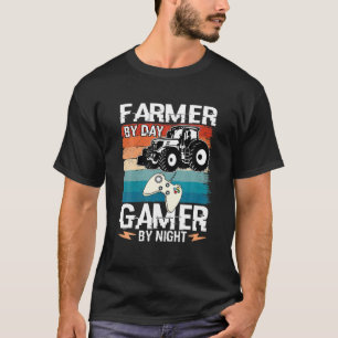 Bauer by Day Gamer by Night Graphic T-Shirt for Ga
