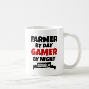 Bauer by Day Gamer by Night Kaffeetasse
