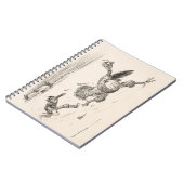 Bauer Chasing Turkey - William Walker Notizblock (Linke Seite)