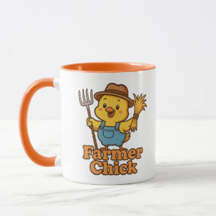 Bauer Chick - Niedlich Country Spaß Tasse