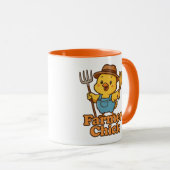 Bauer Chick - Niedlich Country Spaß Tasse (VorderseiteRechts)