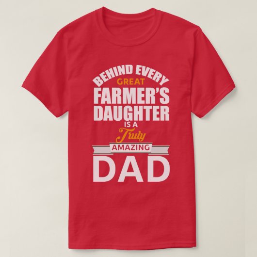 Bauer Daughters Daddy T-Shirt (Design vorne)