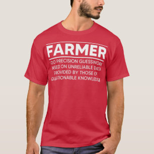 Bauer Definition Funny Farm Geschenk Funny Bauer  T-Shirt