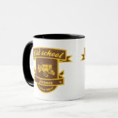 Bauer der Alten Schule Tasse (Vorderseite Links)