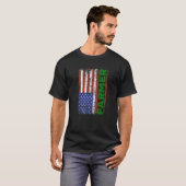 Bauer der US-Flagge T-Shirt (Vorne ganz)