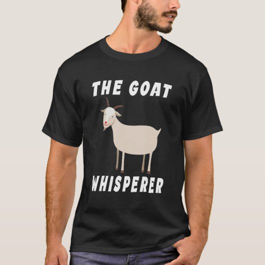 Bauer der Ziegenflüsterziege 1 T-Shirt (Vorderseite)