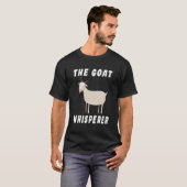 Bauer der Ziegenflüsterziege 1 T-Shirt (Vorne ganz)