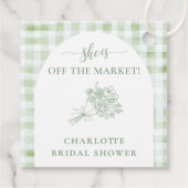 Bauer des Brautparty aus dem Markt Geschenkanhänger (Rückseite)