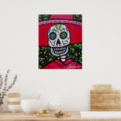 BAUER DIA DE LOS MUERTOS BONITO POSTER (Küche)