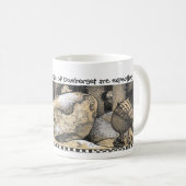 Bauer Domberget Trolles erwartet Besucher CC0585 Kaffeetasse (VorderseiteRechts)