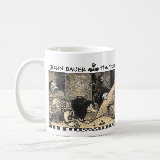 Bauer Domberget Trolles erwartet Besucher CC0585 Kaffeetasse (Links)