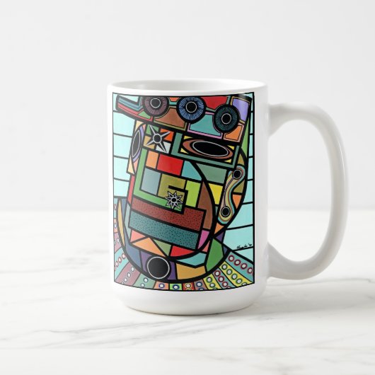 "Bauer" durch Ruchell Alexander Kaffeetasse (Rechts)