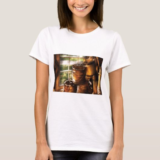 Bauer - Ein Haufen Pails T-Shirt (Vorderseite)