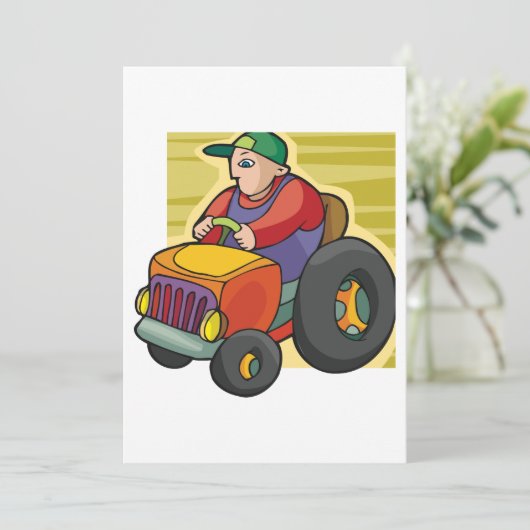 Bauer Einladung (Stehend Vorderseite)