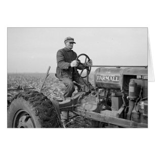Bauer fährt Traktor, 1937