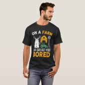 Bauer Farm Agriculture Tractor Gift T-Shirt (Vorne ganz)