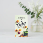 Bauer Farm Business Card Visitenkarte (Stehend Vorderseite)