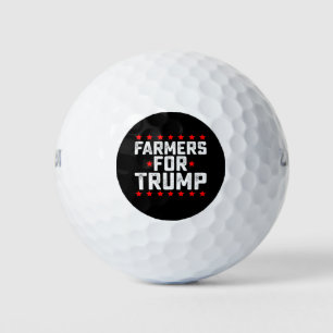 Bauer für die Präsidentschaftswahl von Trump Vinta Golfball