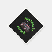 Bauer für Kamala, die Harris für den Präsidenten u Serviette (Ecke)