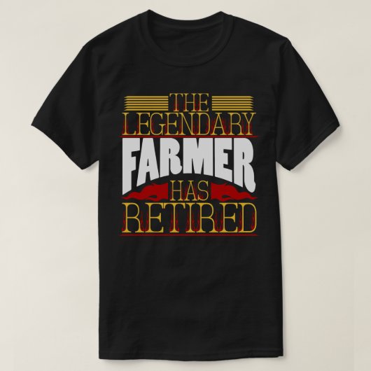 Bauer für Landwirtschaft T-Shirt (Design vorne)