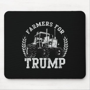 Bauer für Trump 2024 Wahl Bauer Landwirtschaft USA Mousepad