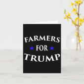 Bauer für Trump Farm Ranch Tractor Heartland Cou Karte (Gelbe Blume)