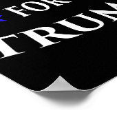 Bauer für Trump Farm Ranch Tractor Heartland Cou Poster (Ecke)