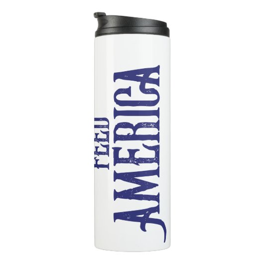 Bauer Fütterte America Travel Mug Thermosbecher (Nach rechts gedreht)