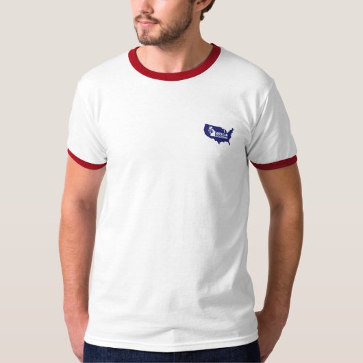 BAUER FÜTTERTE AMERIKA-T - Shirt (Vorderseite)