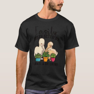 Bauer Gärtnern Garten Hahn Farm Silkie Huhn T-Shirt