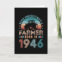 Bauer geboren 1946 80. Geburtstag Landwirtschaftsp