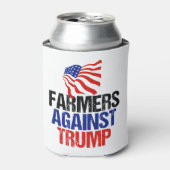 Bauer gegen die Wahl Trump 2024 Dosenkühler (Kanne Vorderseite)