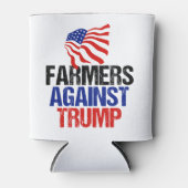 Bauer gegen die Wahl Trump 2024 Dosenkühler (Vorderseite)