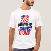 Bauer gegen die Wahl Trump 2024 T-Shirt (Vorderseite)