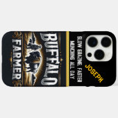 Bauer Gekümmert für Seinen Bison Case-Mate iPhone Hülle (Rückseite (Horizontal))