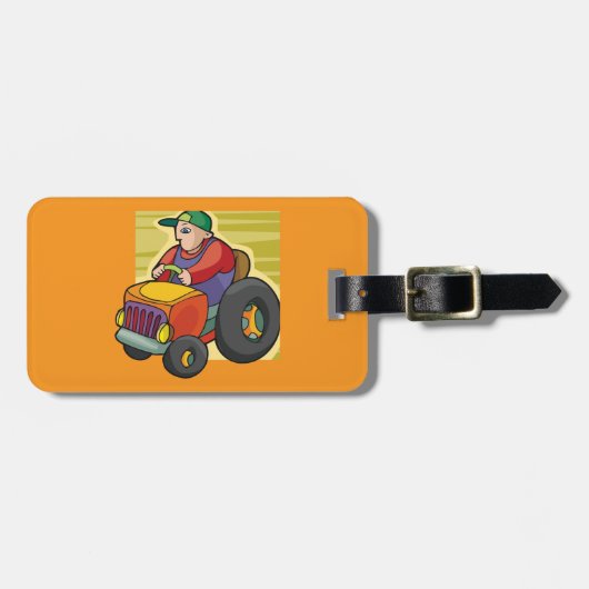 Bauer Gepäckanhänger (Vorderseite horizontal)