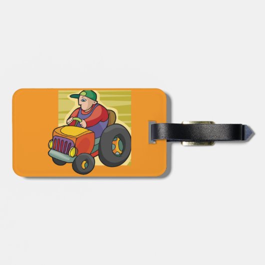 Bauer Gepäckanhänger (Rückseite horizontal)