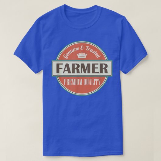 Bauer-Geschenk Landwirtschaft Beruf T-Shirt (Design vorne)