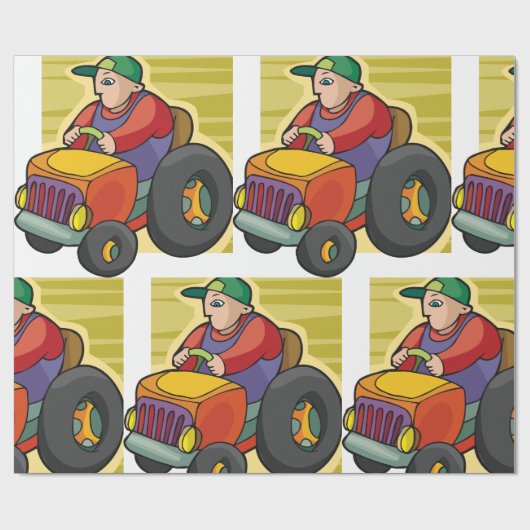 Bauer Geschenkpapier (Flach)