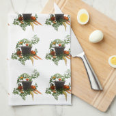 Bauer Geschirrtuch (Viertel Falte)