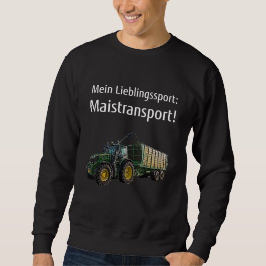 Bauer Getreide Bauern Landwirtschaft Getreide Tra Sweatshirt (Vorderseite)
