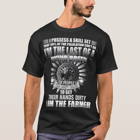 Bauer Gießerei Zuchtbetrieb T-Shirt (Vorderseite)