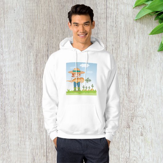 Bauer Girl mit Gartenmöbeln Hoodie