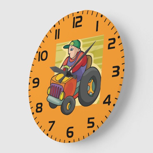 Bauer Große Wanduhr (Winkel)