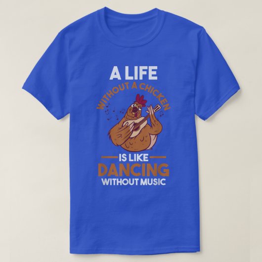 Bauer Guitar Chicken T-Shirt (Design vorne)