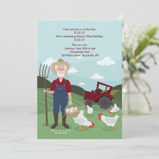 Bauer Harper Einladung (Stehend Vorderseite)