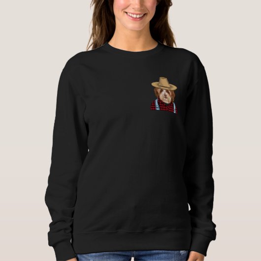 Bauer Havanese Hundpocket Sweatshirt (Vorderseite)